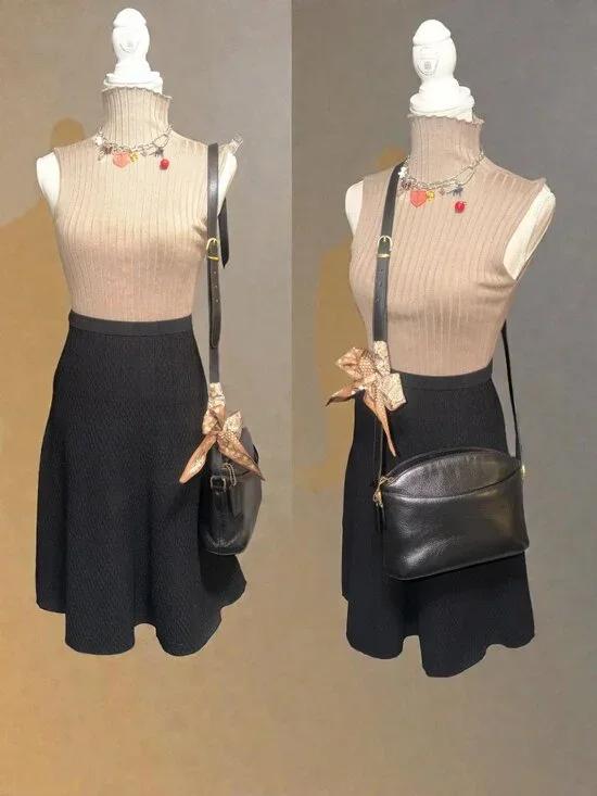 VTG Coach Madison Regis Bag 4405 Black Caviar Leather Brass Crossbody 90s Italy - Picture 2 of 8